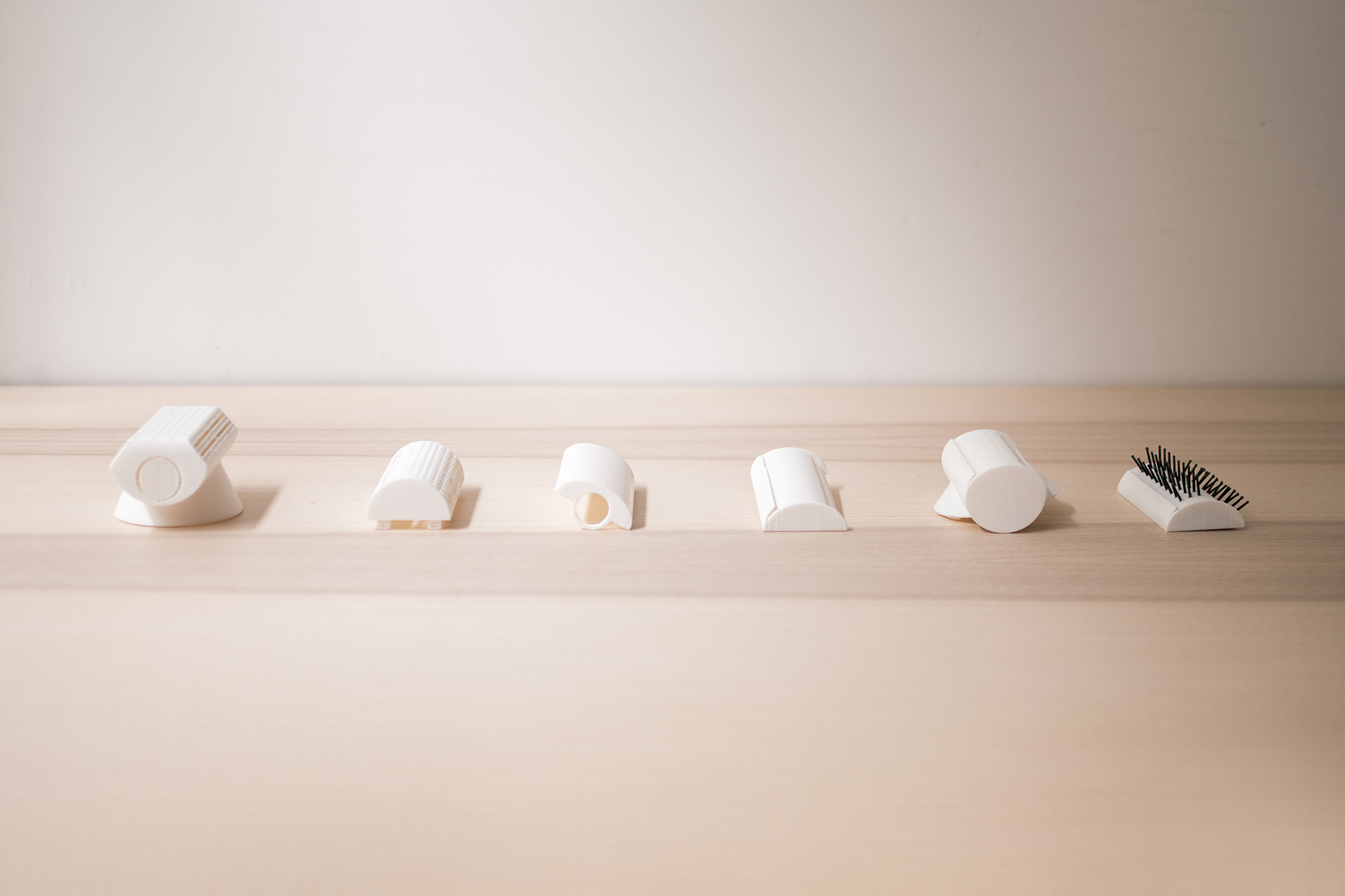 Human-centred hair styling for Shark Beauty: Phase 3: Testing 3D Printed Prototypes