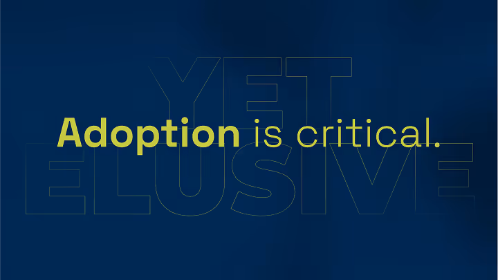 Designing for Adoption Part 1: What is adoption?